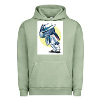 Pigment Oil Green michael jackson 5 Urban Hoodie - lanVoArt