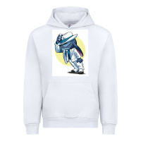 White michael jackson 5 Urban Hoodie - lanVoArt