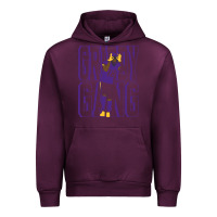 Mauve Wine Justin Jefferson -Griddy Gang Urban Hoodie - lanVoArt