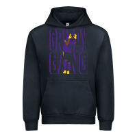 Navy Justin Jefferson -Griddy Gang Urban Hoodie - lanVoArt