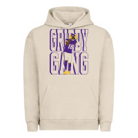Pigment French Oak Justin Jefferson -Griddy Gang Urban Hoodie - lanVoArt