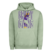 Pigment Oil Green Justin Jefferson -Griddy Gang Urban Hoodie - lanVoArt