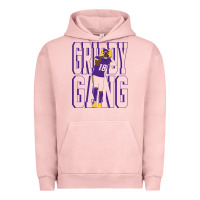 Pigment Salmon Justin Jefferson -Griddy Gang Urban Hoodie - lanVoArt