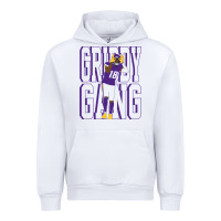 White Justin Jefferson -Griddy Gang Urban Hoodie - lanVoArt