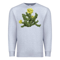 Heather Grey whipple cholla cactus Premium Sweatshirt - LillyAllenDesigns