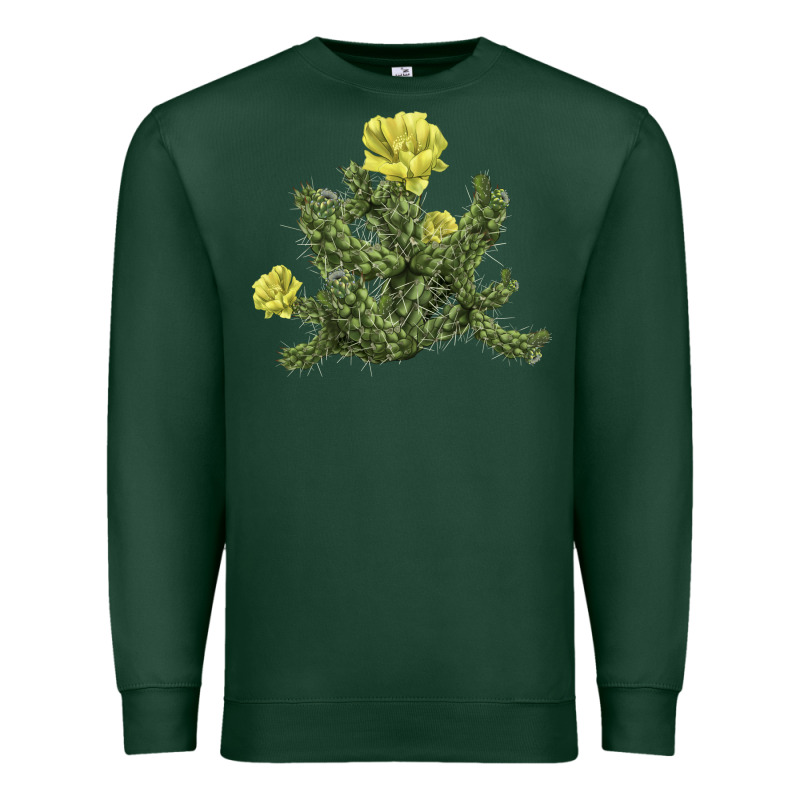 Whipple Cholla Cactus Premium Sweatshirt by LillyAllenDesigns | Teevron