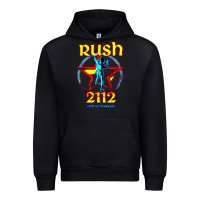 Black rush blue starman 2112  40th anniversary Urban Hoodie - lanVoArt
