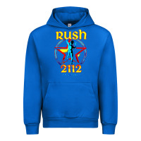 Rush Blue Starman 2112  40th Anniversary Urban Hoodie | Teevron