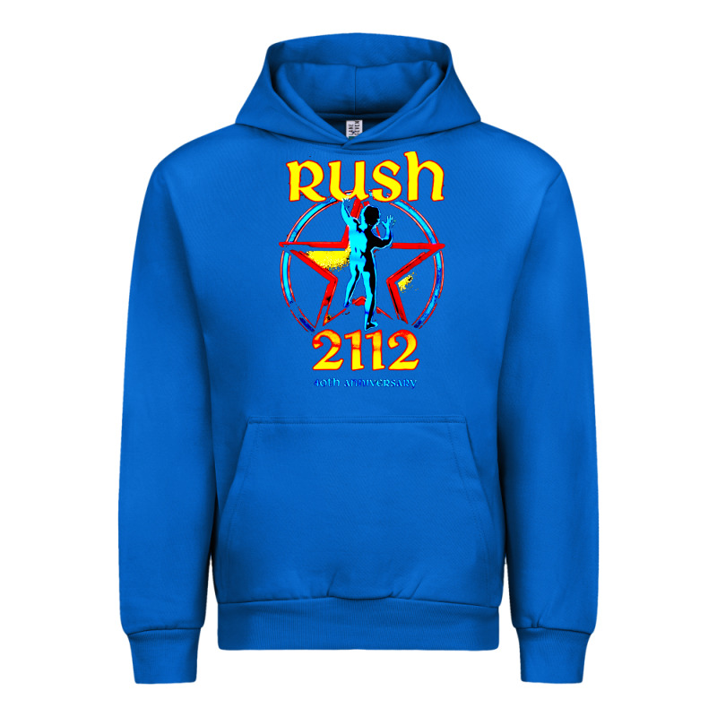 Rush Blue Starman 2112  40th Anniversary Urban Hoodie by lanVoArt | Teevron