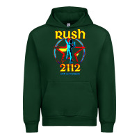 Forest Green rush blue starman 2112  40th anniversary Urban Hoodie - lanVoArt