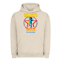 Pigment French Oak rush blue starman 2112  40th anniversary Urban Hoodie - lanVoArt