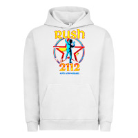 Pigment Lunar Rock rush blue starman 2112  40th anniversary Urban Hoodie - lanVoArt