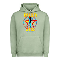 Pigment Oil Green rush blue starman 2112  40th anniversary Urban Hoodie - lanVoArt