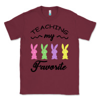Burgundy Teaching My Favorite Bunny Classic Tee - Bettercallsaul