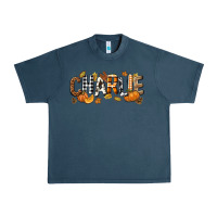 Midnight Navy Personalized Fall Autumn Urban Heavy Tee - NancyCooperArtShop