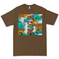 Cacao mama leopard sunflower Premium Tee - LillyAllenDesigns