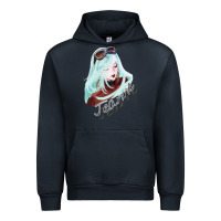 Navy Vintage Retro Action Bayonetta Adventure Game Birthday Gift Urban Hoodie - lanVoArt
