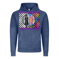 Vintage Denim gothic girl horror family Vintage Hoodie - TumblerDesignByShophia