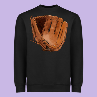 Baseball Glove Heavyweight Sweatshirt Designed By Fadigitalartstudio