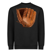 Black baseball glove Heavyweight Sweatshirt - FaDigitalArtStudio