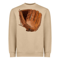 Mushroom baseball glove Heavyweight Sweatshirt - FaDigitalArtStudio