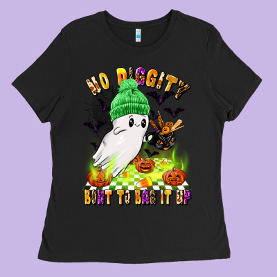 No Diggity Bount To Bag It Up Ladies Tee Designed By Lillyallendesigns