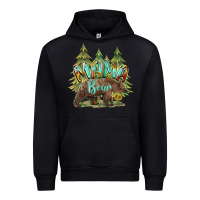 Black mama bear trees Urban Hoodie - BarkalooDesign