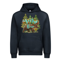Navy mama bear trees Urban Hoodie - BarkalooDesign