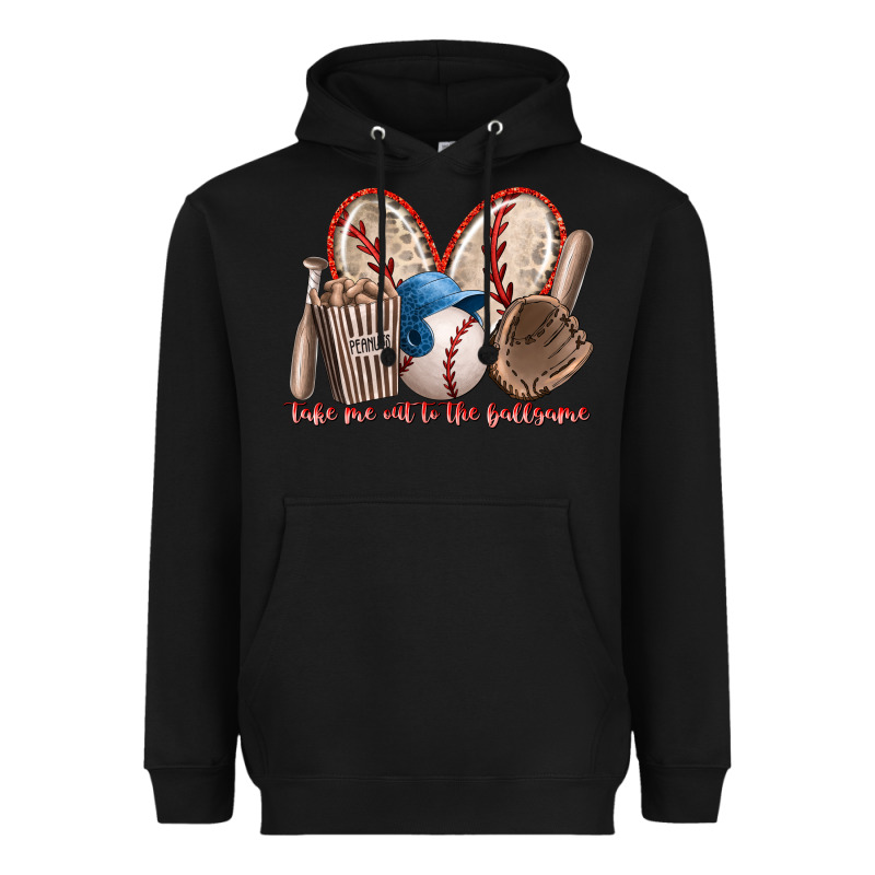 Take Me Out To The Ballgame Heavyweight Hoodie by RacoonDesign | Teevron