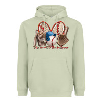 Matcha take me out to the ballgame Heavyweight Hoodie - RacoonDesign