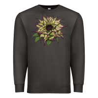 Smoke sun   fill purple sunflower Premium Sweatshirt - LillyAllenDesigns