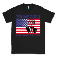 Black Trump 2020 Make Liberals cry Again Classic Tee - Bettercallsaul