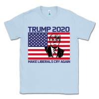 Dusty Blue Trump 2020 Make Liberals cry Again Classic Tee - Bettercallsaul