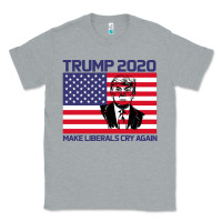 Heather Grey Trump 2020 Make Liberals cry Again Classic Tee - Bettercallsaul
