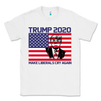 White Trump 2020 Make Liberals cry Again Classic Tee - Bettercallsaul