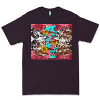 Plum mama cowhide  sunflowers Premium Tee - LillyAllenDesigns