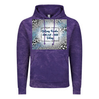 Cloud Purple feeling kinda idgaf ish today with leopard and gli Vintage Hoodie - TumblerDesignByShophia