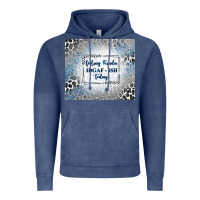 Vintage Denim feeling kinda idgaf ish today with leopard and gli Vintage Hoodie - TumblerDesignByShophia