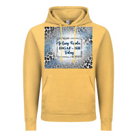 Vintage Mustard feeling kinda idgaf ish today with leopard and gli Vintage Hoodie - TumblerDesignByShophia