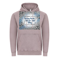 Vintage Zinc feeling kinda idgaf ish today with leopard and gli Vintage Hoodie - TumblerDesignByShophia