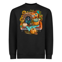 Black thanksgiving truck bbs Heavyweight Sweatshirt - BundleAndBundleShop