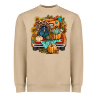 Mushroom thanksgiving truck bbs Heavyweight Sweatshirt - BundleAndBundleShop