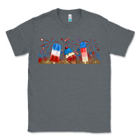 Charcoal Heather fourth of july popsicle Classic Tee - RanaPortraitStore