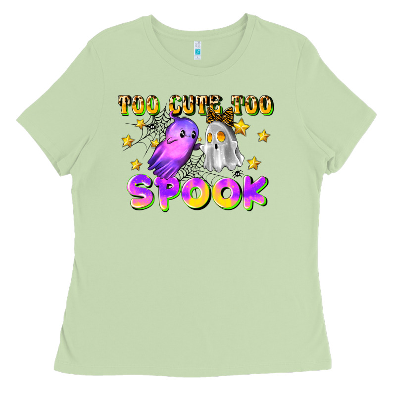 Too Cute Too Spook Ladies Tee by LillyAllenDesigns | Teevron