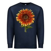 Navy The  Sunflower Premium Sweatshirt - LillyAllenDesigns