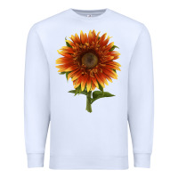 White The  Sunflower Premium Sweatshirt - LillyAllenDesigns