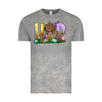 Cloud Rock Hop rabbit Vintage Tee - NancyCooperArtShop