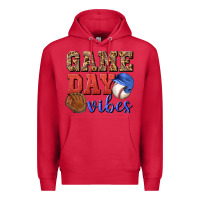 Cardinal game day vibes Premium Hoodie - BundleAndBundleShop