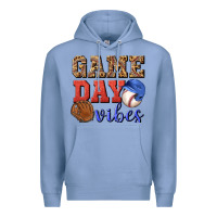 Colony Blue game day vibes Premium Hoodie - BundleAndBundleShop
