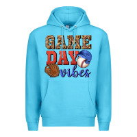 Ocean Blue game day vibes Premium Hoodie - BundleAndBundleShop